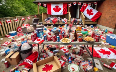 5 Tips To Get Your Home “SPARKLING” Again After Canada Day Festivities!
